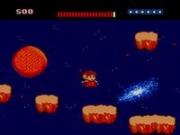 une photo d'Ã©cran de Alex Kidd - The Lost Stars sur Sega Master System